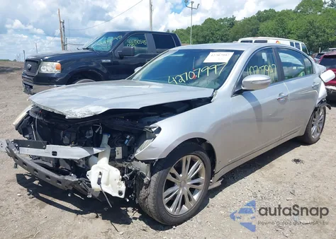 2009 Hyundai Genesis 4.6 z USA, uszkodzony, nr VIN KMHGC46F79U037900